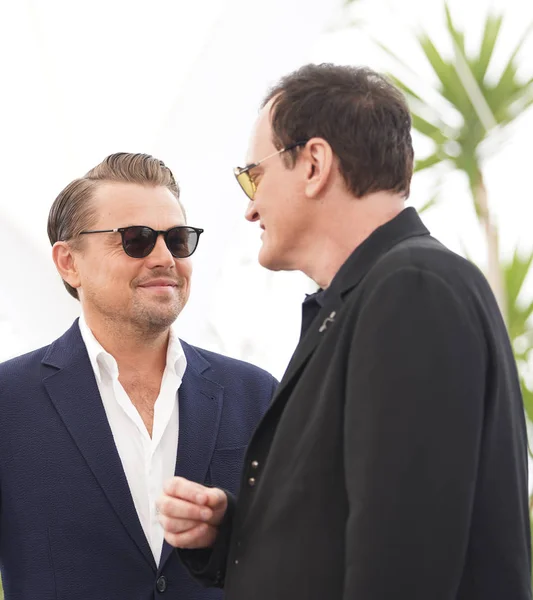 Leonardo DiCaprio, Quentin Tarantino asisten a la fotollamada —  Fotos de Stock