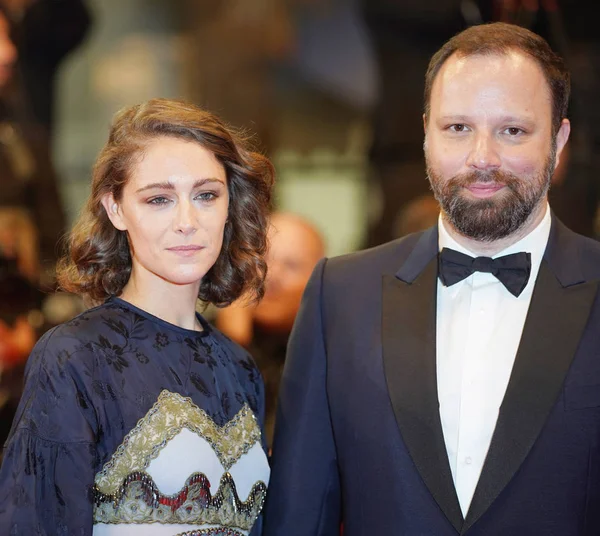 Yorgos Lanthimos e Ariane Labed — Fotografia de Stock