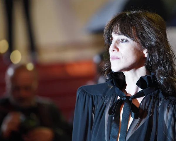 Charlotte Gainsbourg attensd de screening — Stockfoto