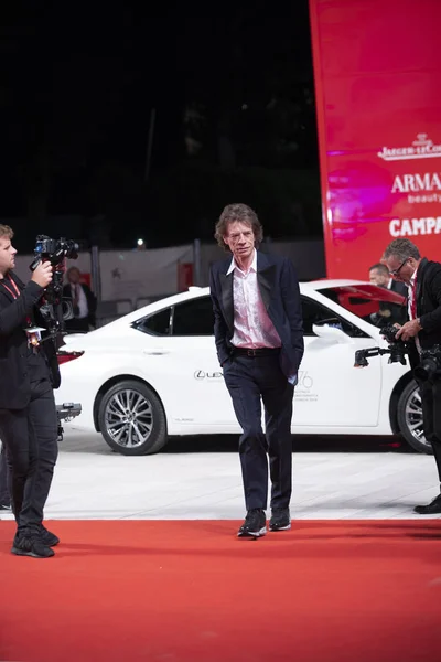 Mick Jagger walks the red carpet — Stock Photo, Image