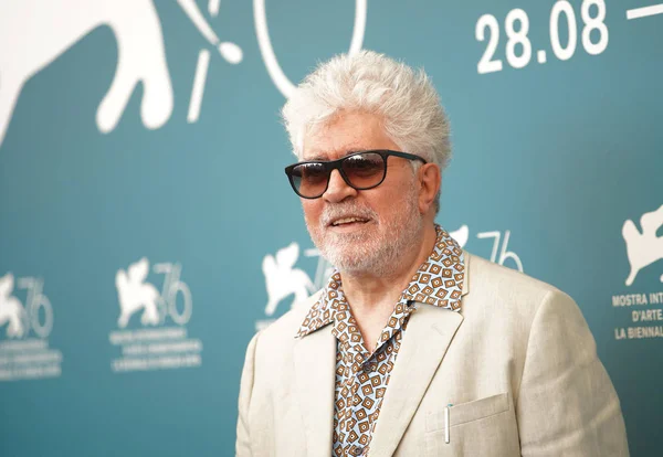 Fotoaufruf für den Goldenen Löwen für die Karriere bei pedro almodovar — Stockfoto