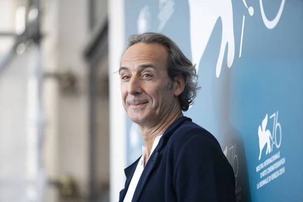 Alexandre Desplat er til stede (An Officer And A Spy ) – stockfoto