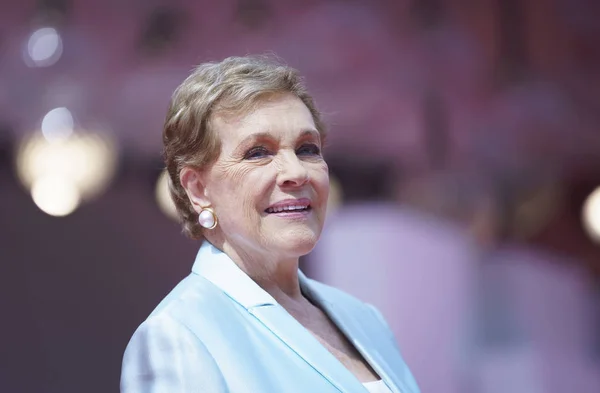 Julie Andrews arrives to be awarded the Golden Lion Stock Picture
