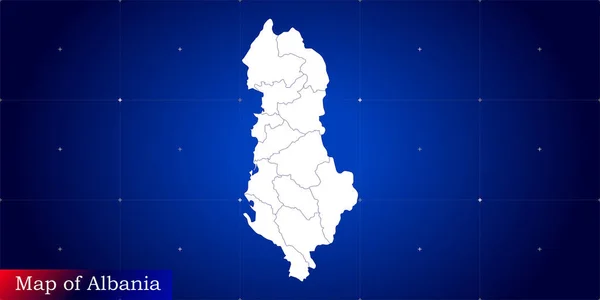 Arnavutluk 'un resimli dijital haritası