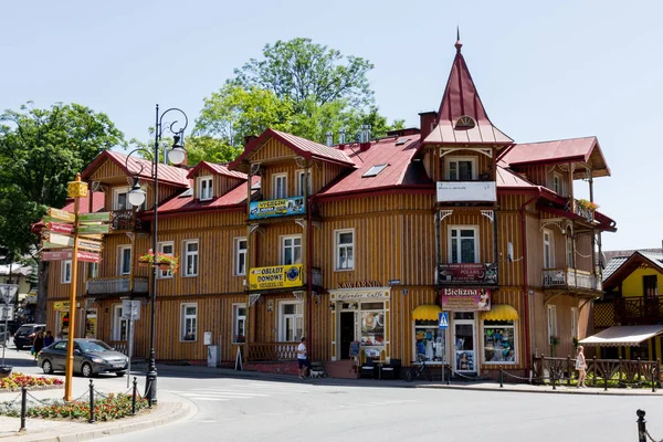 Historisk villa i Szczawnica, Polen — Stockfoto