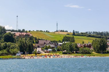 Plaj, Czorsztyn Lake, Polonya