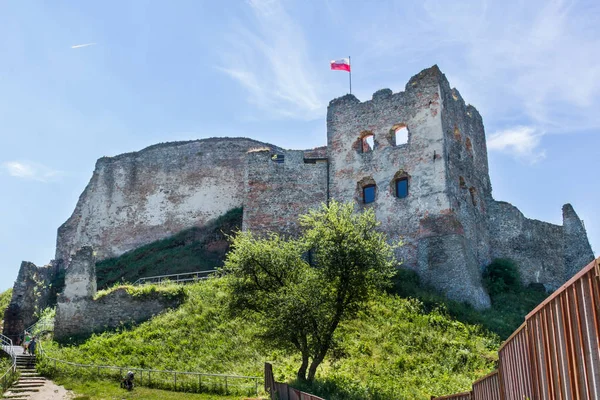 Castillo en Czorsztyn, Polonia — Foto de Stock