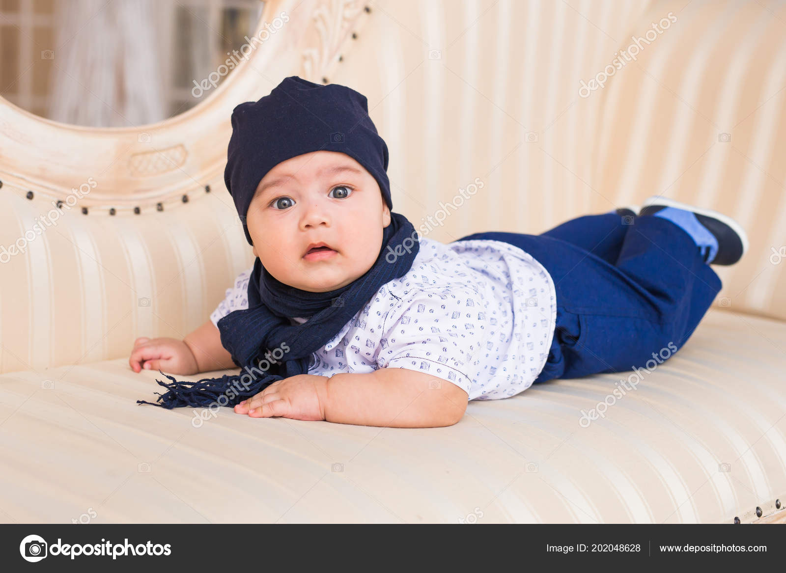 cute 2 month old baby boy