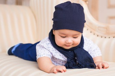 parlak güzel bebek çocuk portresi