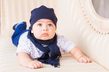 şirin, yeni doğmuş bir bebek portresi