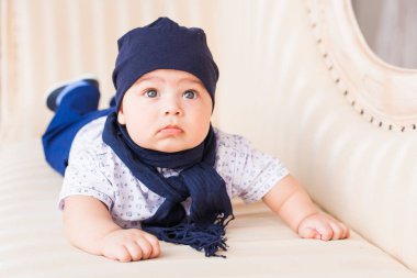 parlak güzel bebek çocuk portresi