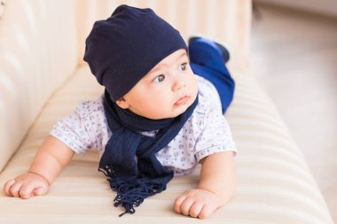 şirin, yeni doğmuş bir bebek portresi