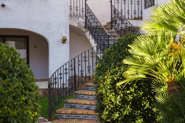 Casa, exterior y concepto de decoración - Escalera exterior — Foto de Stock