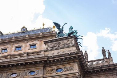 Prague Old Town, Prague, Çek Cumhuriyeti - 30 Mayıs 2017: binalar