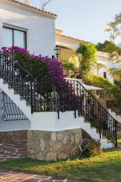 Casa, exterior y concepto de decoración - Escalera exterior — Foto de Stock