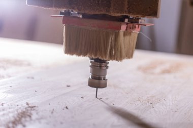 fabrika ve üretim konsepti-mobilya üretiminde kesme aleti