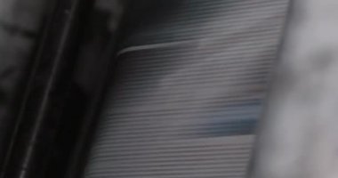 Bitki fabrika yazdırın. Gazete baskı bir bitki. Gazete basım evi makinede basılmış. Yakın çekim