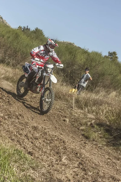 Potenza Italien Mars Motocross Championship Mars 2015 Brienza Italien — Stockfoto