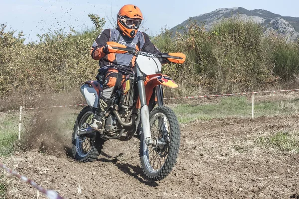 Potenza Italien Mars Motocross Championship Mars 2015 Brienza Italien — Stockfoto