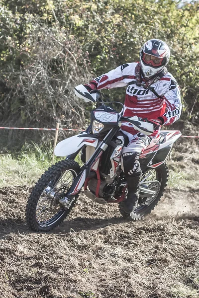 Potenza Italien Mars Motocross Championship Mars 2015 Brienza Italien — Stockfoto