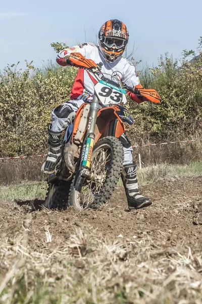 Potenza Włochy Marca Motocross Mistrzostwa Marzec 2015 Brienza Włochy — Zdjęcie stockowe