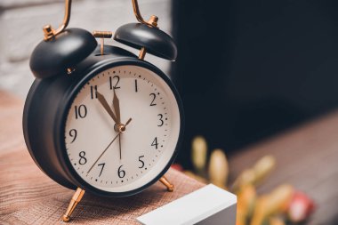 Vintage çalar saat görüntüsünü