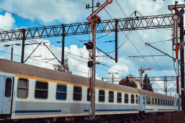 Demiryolu Platformu tren. 