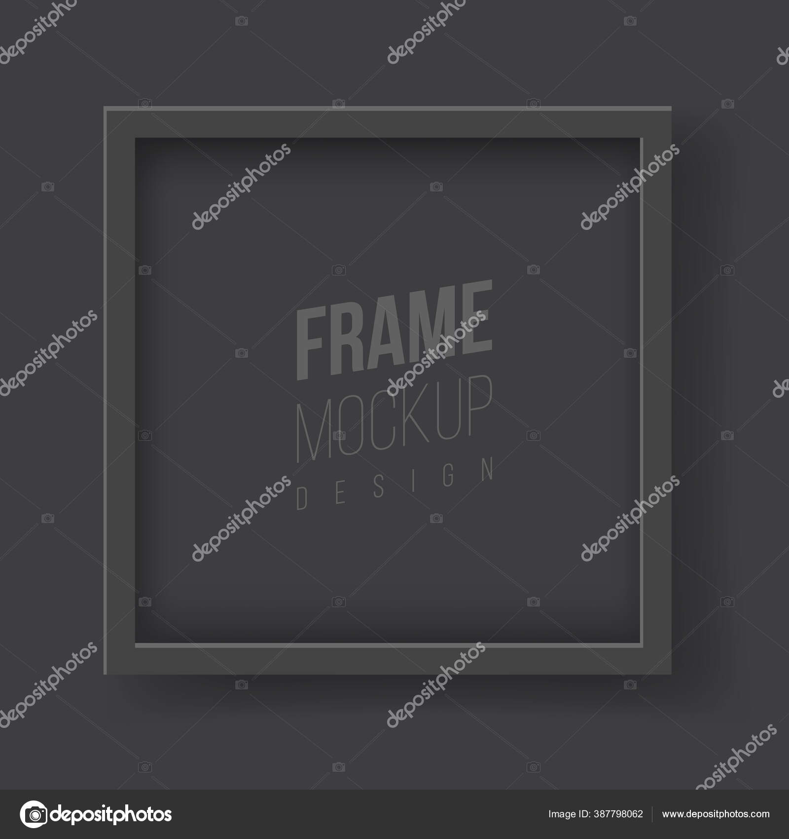 Download Mockup Frame Vektor Ilustrasi Datar Bingkai Gambar Hitam Untuk Poster Atau Foto Vertikal Stok Vektor C Plusstudio 387798062 PSD Mockup Templates