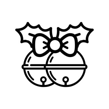 Çizgi film Noel çanları seti