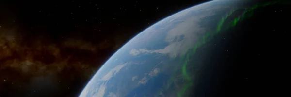 Uzaydan gelen Aurora Borealis: Dünyanın Üzerindeki Kuzey Işıkları