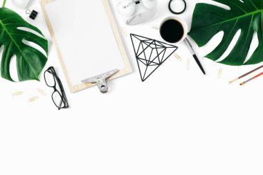 Modern beyaz ofis resepsiyon masası Pano ve aksesuarları