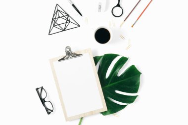 Modern beyaz ofis resepsiyon masası Pano ve aksesuarları