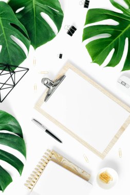 Modern beyaz ofis resepsiyon masası Pano ve aksesuarları