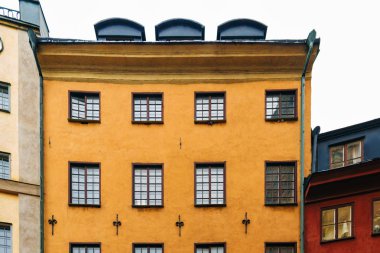 Stockholm, İsveç'in güzel mimari