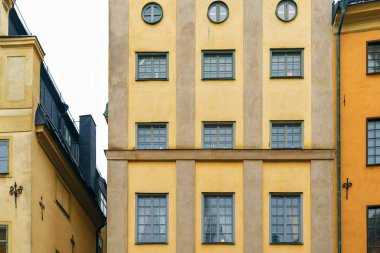 Stockholm, İsveç'in güzel mimari