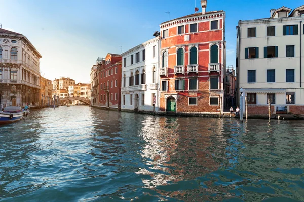 City view with typical buildings Venice Italy — Stock Photo, Image