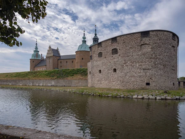 Погляд Кальмар Замок Кальмар Влітку 2018 Smaland Швеція — стокове фото