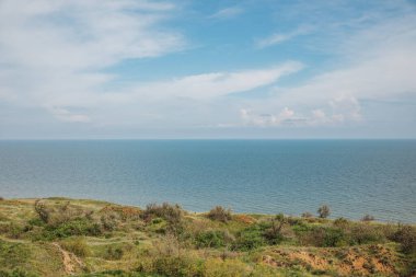 Denizin uçurum manzarası