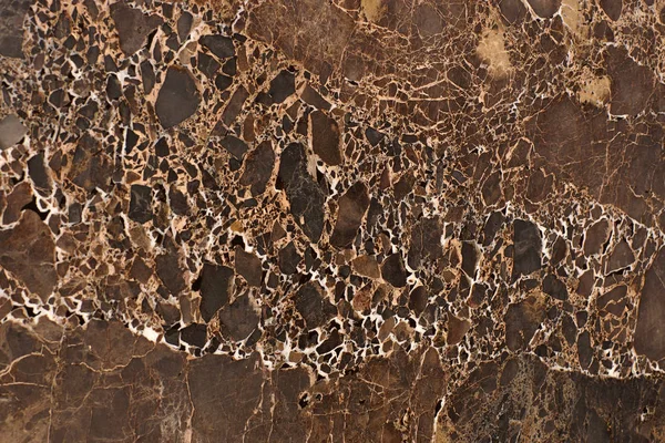 Натуральний Камінь Полірованого Коричневий Мармур Називається Emperador Золото — стокове фото