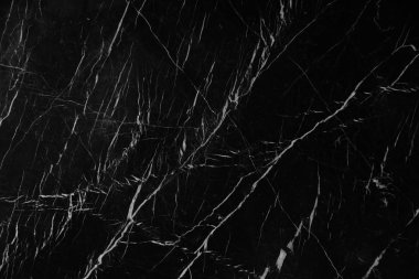 Awesome background of black natural stone marble with a white pattern called Black Majesty. clipart