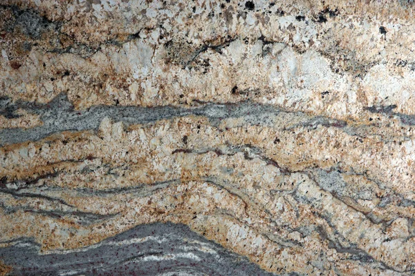 Beige Graniet Met Interessante Patronen Het Oppervlak Genaamd Golden Cascade — Stockfoto