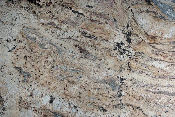 Granit Beżowy Piękne Wzory Powierzchni Nazwie Golden Kaskada Faktury Kamienia — Zdjęcie stockowe