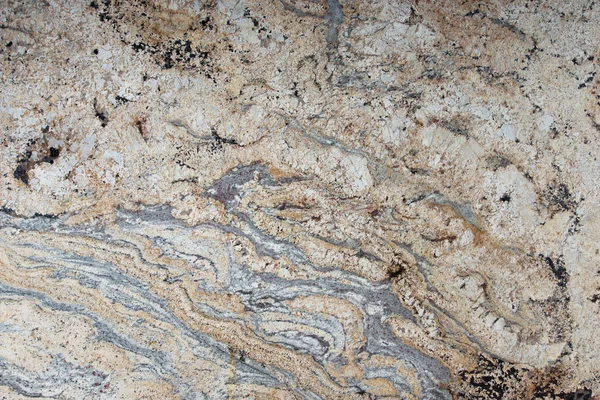 Lichte Graniet Met Patronen Het Oppervlak Genaamd Golden Cascade Stenen — Stockfoto