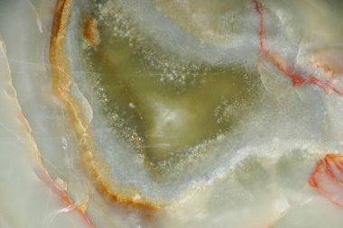 Onyx yüzeyi güzel bir desen ile doğal taş yeşil