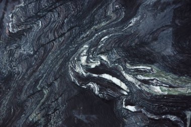 Kuvarsit Rosso Luana dalgalı bir karanlık doğal taş izi aradı