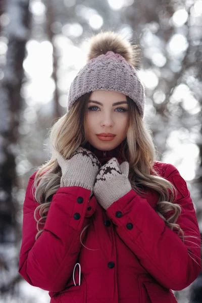 Young Beautiful Smiling White Tooth Girl Amazing Hair Portrait Wearing — Stock Photo, Image