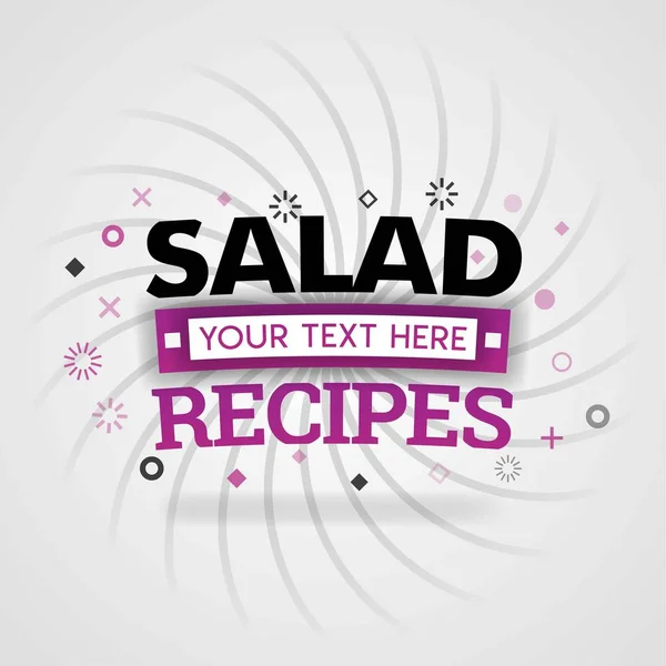 Pink logo for salad recipes. for recipe websites, food blog, today recipes, buy food mobile app, free recipes book, cheap culinary books, cookbook recipes web, best recipe websites, dish restaurant