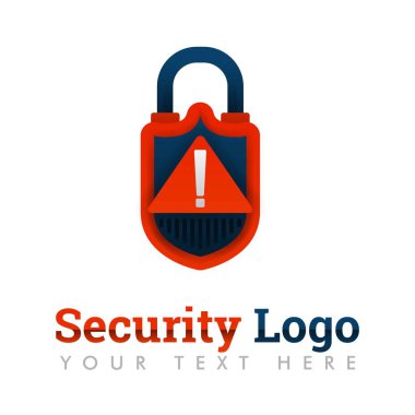 Güvenlik anahtarı için güvenlik logosu şablonu, hack uyarı, veri koruma, veritabanı, internet, online, iş iletişimi, ödeme güvenliği. web, banner, el ilanı, broşür, mobil, Ui Ux, pazarlama, promosyon, reklam, belge, reklamlar için olabilir