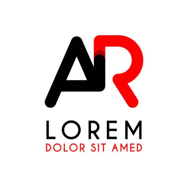 kırmızı Siyah ile ilk Harf Ra ve köşeleri yuvarlak vardır. işletmeler ve şirketler için alfabe logo tasarımı. zarif ve basit tasarımı ile, kartvizit, flayers, broşürler, kimlik, başlangıç, mektup, medya, başlangıç, şirket, sanayi için kullanabilirsiniz