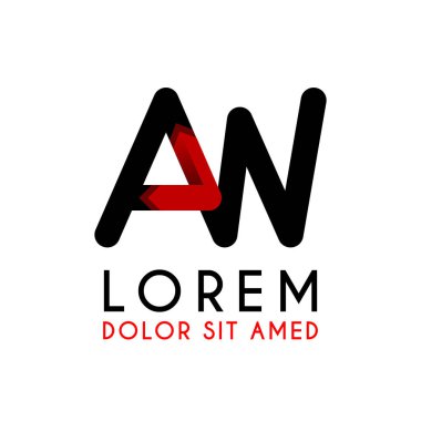 Degrade ok ile Aw Harfi siyah logo. şirket logoları, web siteleri, organizasyonlar için de kullanılabilir. Topluluklar, Kobİ'ler, danışmanlar